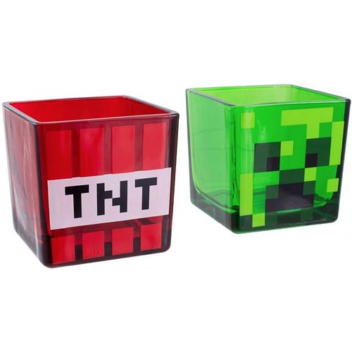 Obrázok Paladone Sada sklenic Minecraft - Creeper a TNT 300ml