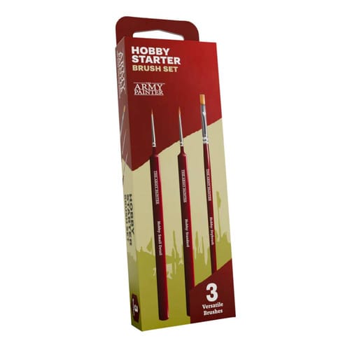 Army Painter Brush Set - Hobby Starter Brush Set Army Painter Brush Set - Hobby Starter Brush Set