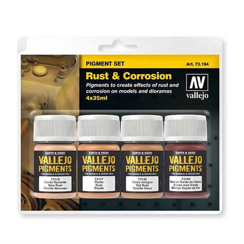 Sada Vallejo Pigments: Rust & Corrosion Sada Vallejo Pigments: Rust & Corrosion