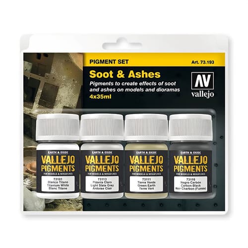 Sada Vallejo Pigments: Soot & Ashes