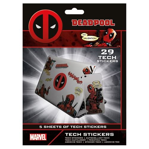 Súprava vinylových samolepiek Deadpool - Merc With A Mouth (29 ks) Súprava vinylových samolepiek Deadpool - Merc With A Mouth (29 ks)