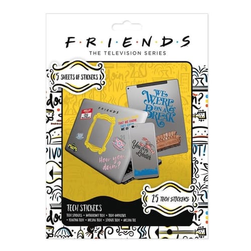 Levně Sada vinylových samolepek Friends (25 ks)