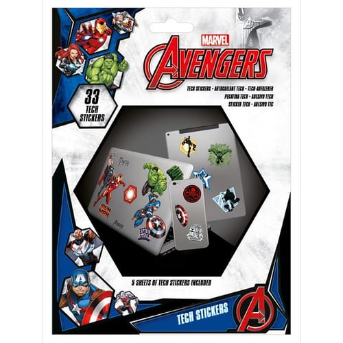Súprava vinylových samolepiek Marvel - Avengers Heroes (33 ks) Súprava vinylových samolepiek Marvel - Avengers Heroes (33 ks)