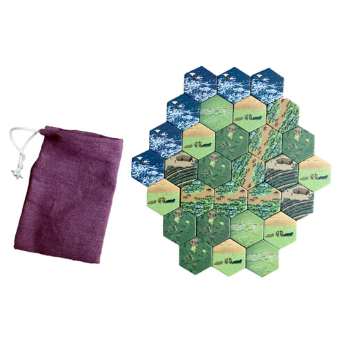 Sada žetónov pre hexcrawl - džungľa Sada žetónov pre hexcrawl - džungľa