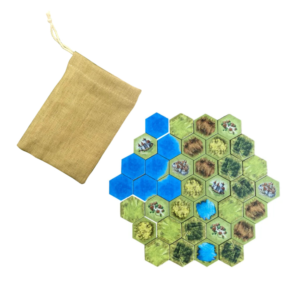 Sada žetonů pro hexcrawl - panství