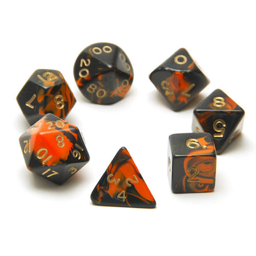 Sada žíhaných kociek Sada žíhaných kociek