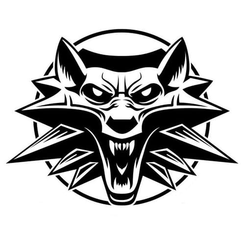 Samolepka Zaklínač - Logo