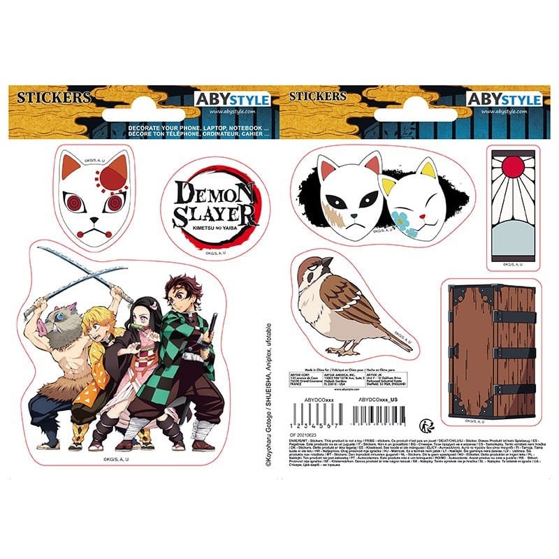 Samolepky Demon Slayer - Slayers