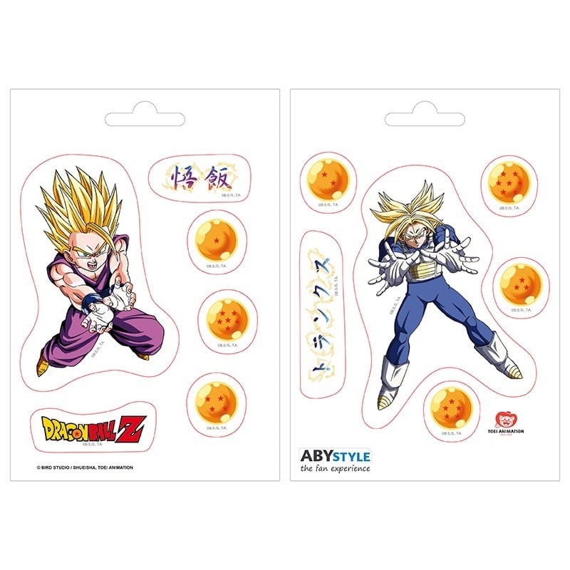 Samolepky Dragon Ball - Gohan & Trunks