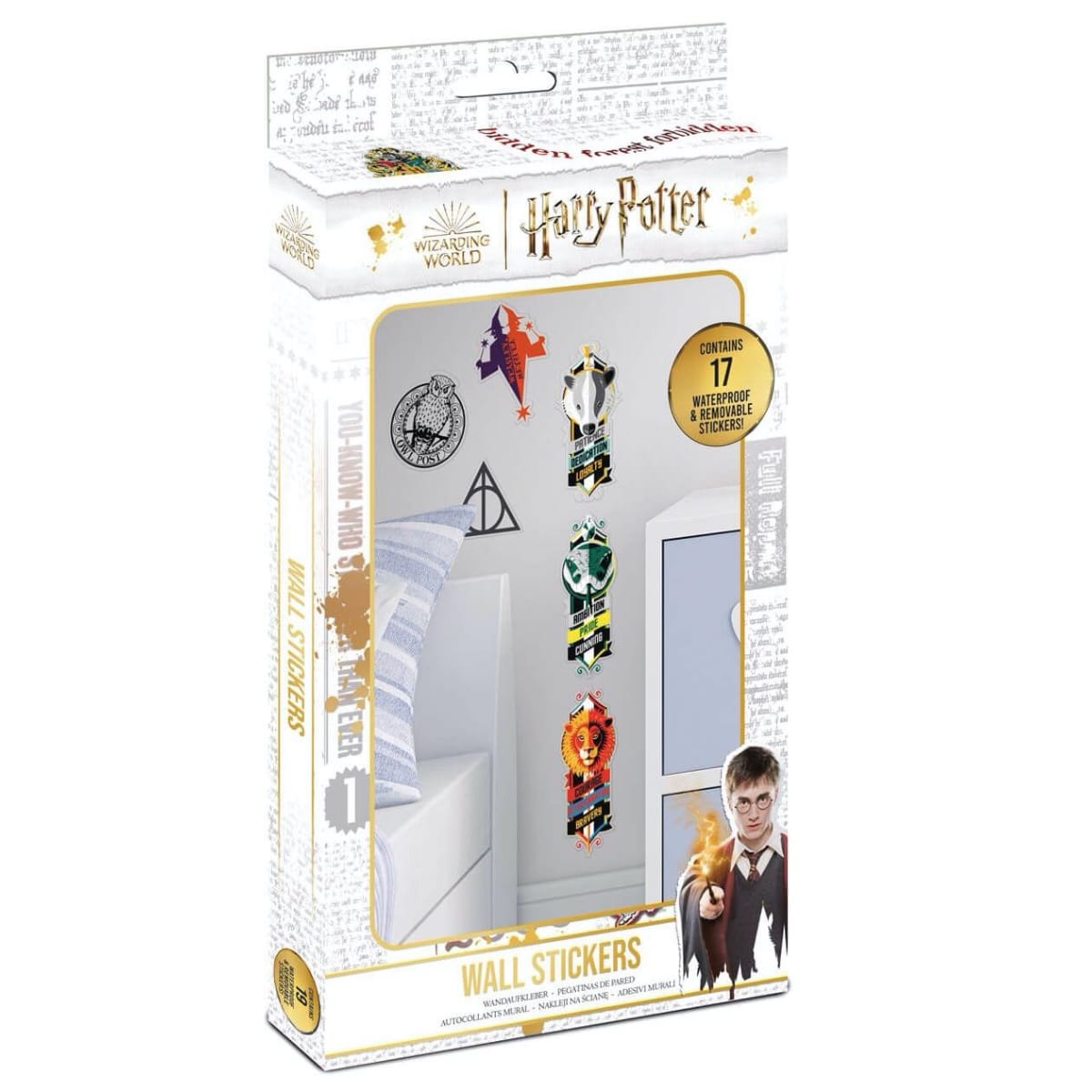 Samolepky na zeď Harry Potter