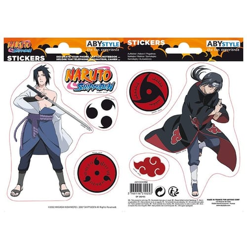 Samolepky Naruto Shippuden - Sasuke & Itachi Samolepky Naruto Shippuden - Sasuke & Itachi
