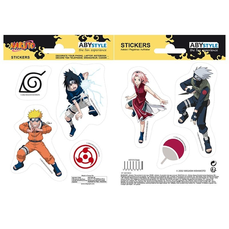 Samolepky Naruto Shippuden - Team 7