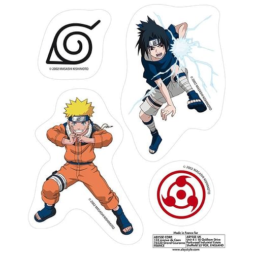 Obrázok ABYstyle Samolepky Naruto Shippuden - Team 7