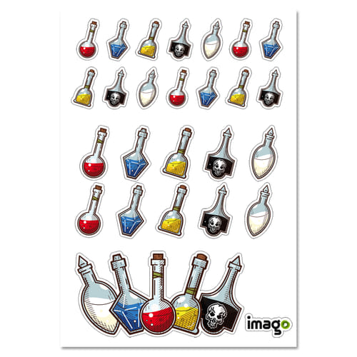 Samolepky potionov Samolepky potionov