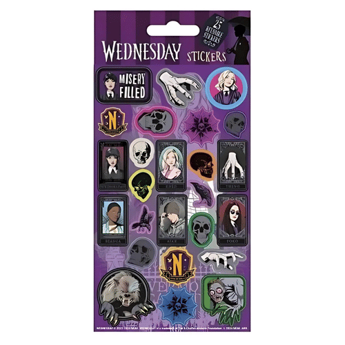 Nálepky Wednesday (25 ks) Nálepky Wednesday (25 ks)