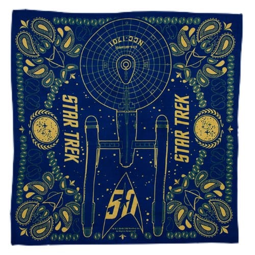 Šatka bandana Star Trek - 50th Anniversary Šatka bandana Star Trek - 50th Anniversary