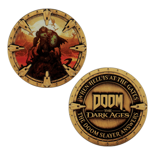 Zberateľská minca Doom: The Dark Ages Zberateľská minca Doom: The Dark Ages