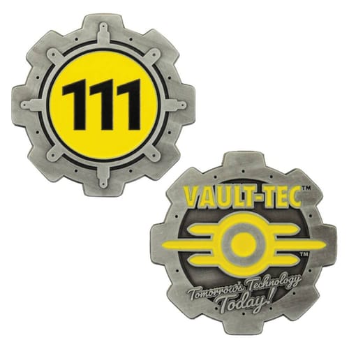 Sběratelská mince Fallout - Vault 111