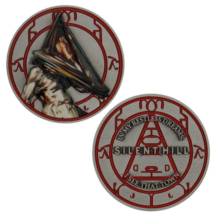 Zberateľská minca Silent Hill - Pyramid Head Coin