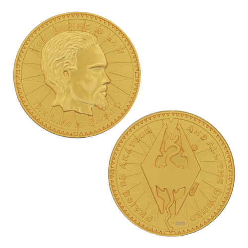 Zberateľská minca The Elder Scrolls - Septim Coin Zberateľská minca The Elder Scrolls - Septim Coin