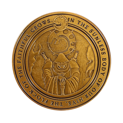 Zberateľská minca Warhammer 40000 - Genestealer Cults Zberateľská minca Warhammer 40000 - Genestealer Cults