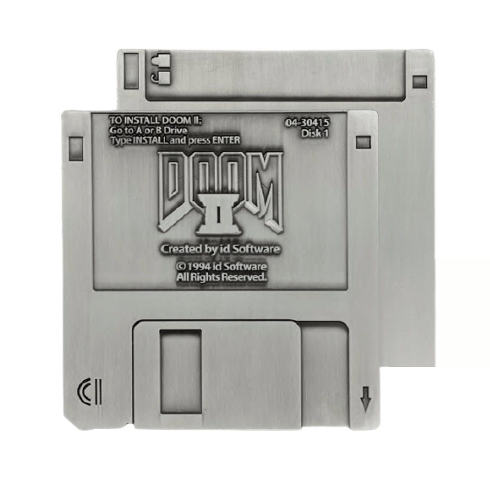 Zberateľský ingot DOOM II - Pamätná disketa