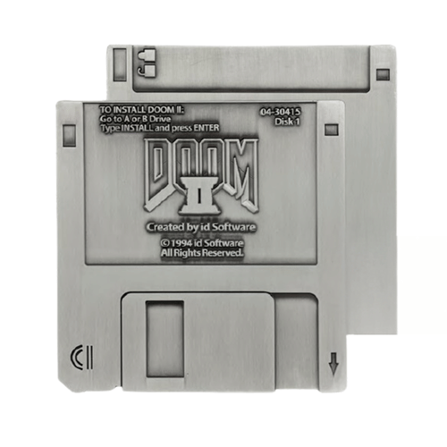 Levně Sběratelský ingot DOOM II - Památeční disketa