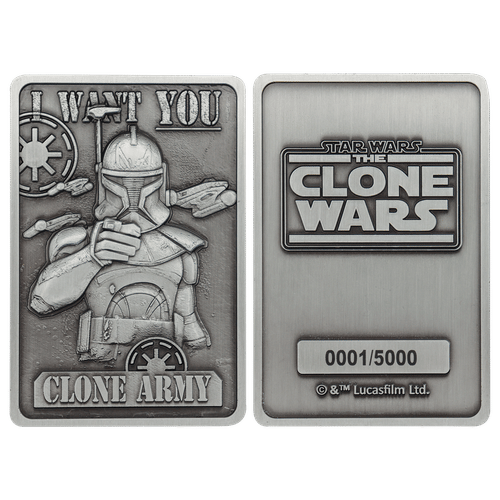Zberateľský ingot Star Wars: Clone Wars - Captain Rex Zberateľský ingot Star Wars: Clone Wars - Captain Rex