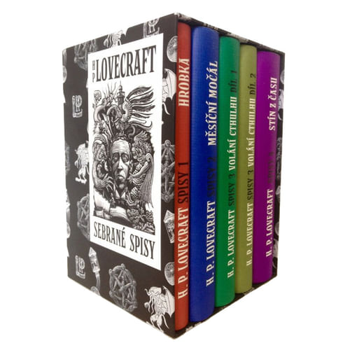 Sebrané spisy H. P. Lovecrafta BOX Sebrané spisy H. P. Lovecrafta BOX