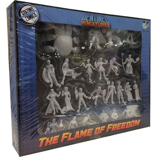 Sentinel Tactics: The Flame of Freedom Unpainted Miniatures