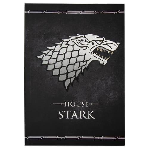 Levně Sešit Game of Thrones - Stark