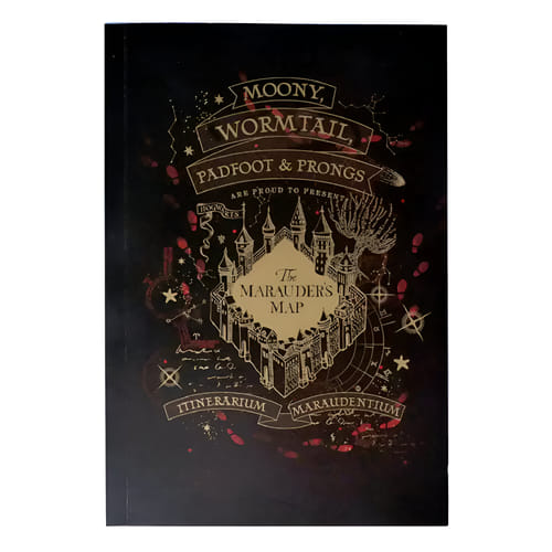Levně Sešit Harry Potter - Pobertův plánek