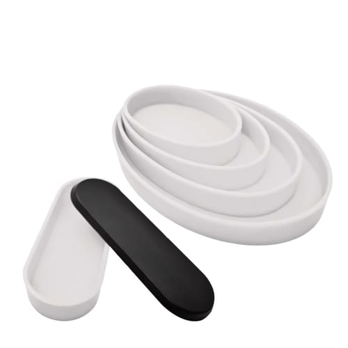 Silikónové formy na podstavce, ovalné Silikónové formy na podstavce, ovalné