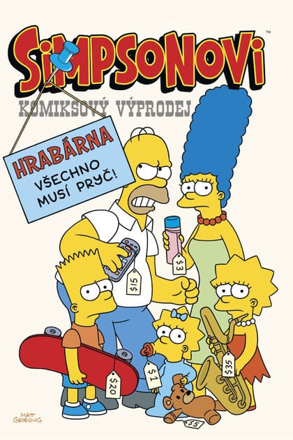 Levně Simpsonovi: Komiksový výprodej