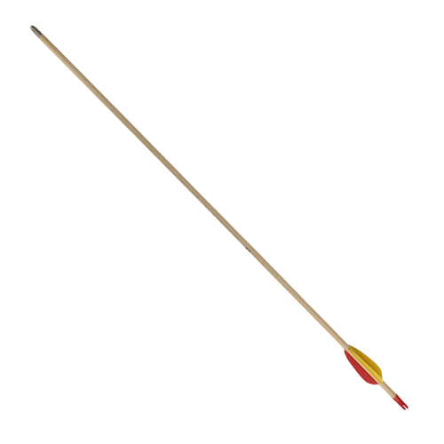 Levně Šíp dřevěný, plastové letky, délka 60 cm