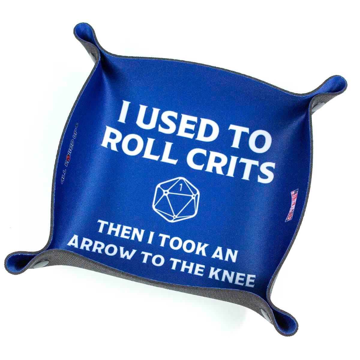 Skladacia podložka na hádzanie kociek - Arrow to the Knee