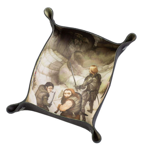 Skladacia podložka na hádzanie kociek - At the Dungeon Door, obdĺžniková Skladacia podložka na hádzanie kociek - At the Dungeon Door, obdĺžniková