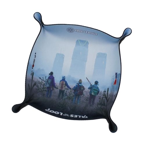 Skladacia podložka na hádzanie kociek - Tales from the Loop, štvorcová Skladacia podložka na hádzanie kociek - Tales from the Loop, štvorcová