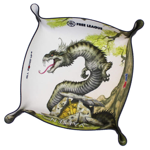 Skladacia podložka na hádzanie kociek - Vaesen: Rapacious Lindworm Skladacia podložka na hádzanie kociek - Vaesen: Rapacious Lindworm