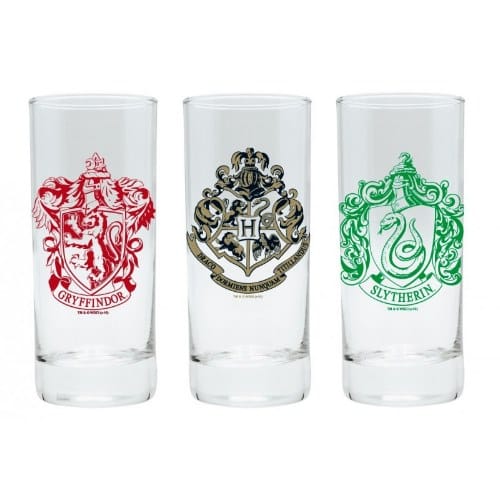 Levně Sklenice Harry Potter (3 ks)
