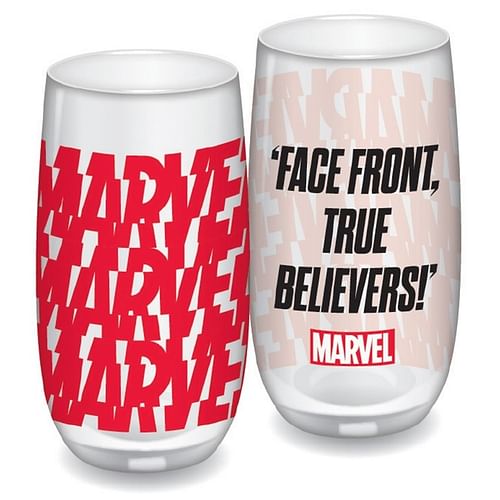 Obrázok Half Moon Bay Sklenice Marvel Logo - True Believers 350ml