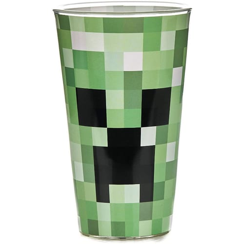 Levně Sklenice Minecraft - Creeper