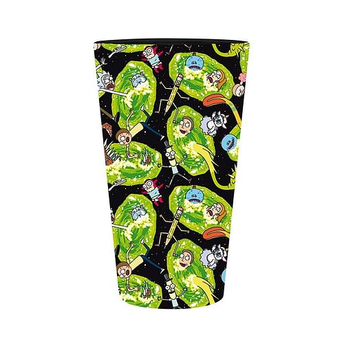 Obrázok Rick and Morty: Portals sklenice 400 ml