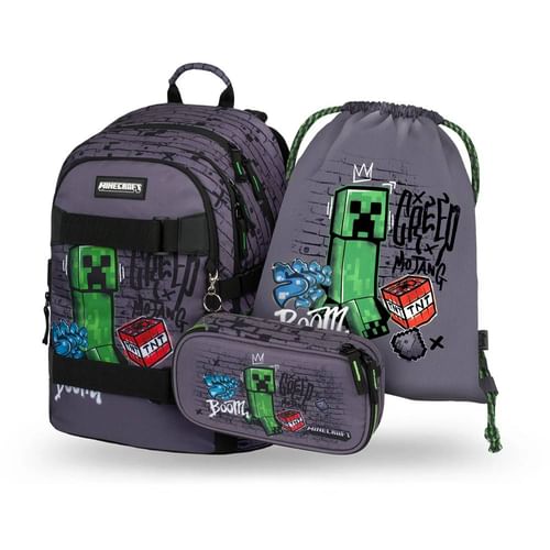 Školská súprava korčule Minecraft Školská súprava korčule Minecraft