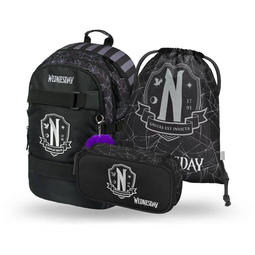 Školní set Skate Wednesday - Nevermore