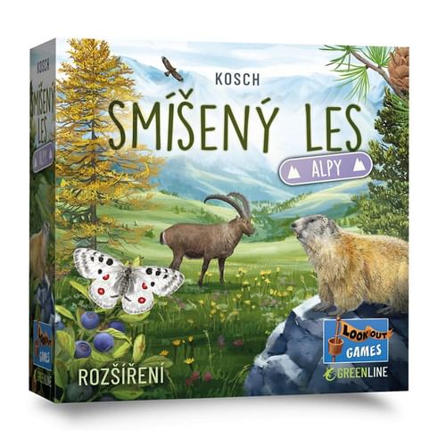 Zmiešaný les: Alpy Zmiešaný les: Alpy