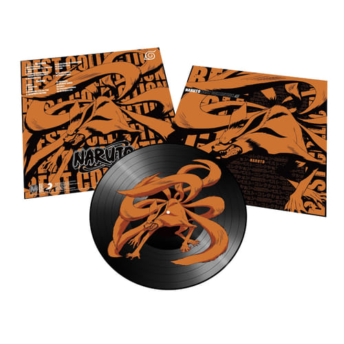 Levně Soundtrack Naruto: Best Collection - Limited Kyubi Picture-Disc edition (1 LP)