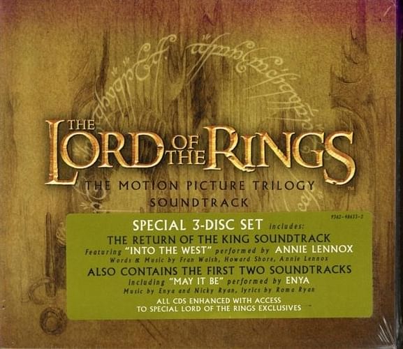 Soundtrack The Lord of The Rings Trilogy (3 CD)