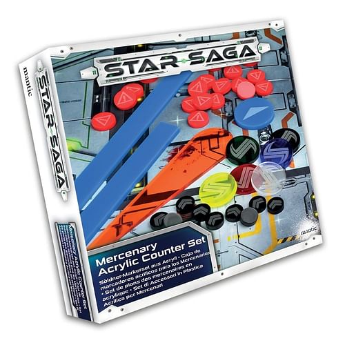 Star Saga: Player Acrylic Counter Set