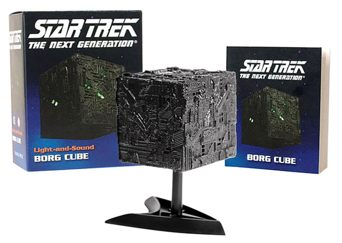 Star Trek miniatúra - Borgská kocka Star Trek miniatúra - Borgská kocka